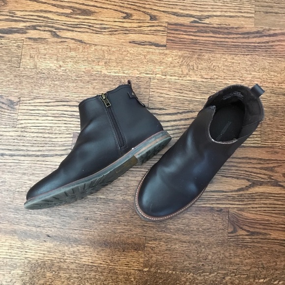 Tucker & Tate leather ankle boots zip brown 5M - Picture 6 of 8